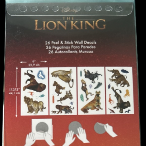 Wall Decals , Lion King - Picture 3 of 3
